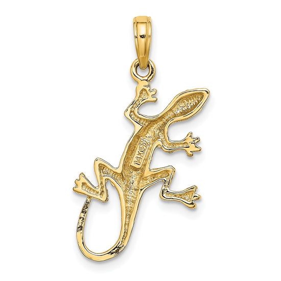 Gold Polished Reptile Pendants