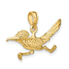 14K 3-D Road Runner Charm