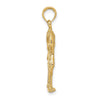 Gold Polished Flamingo Pendants