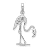 Gold Polished Flamingo Pendants