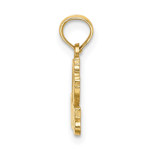 14K I HEART WOLVES Charm