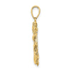 14K Smiling Sun Charm