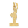 14K with Enamel Flame Statue Of Liberty NEW YORK Charm