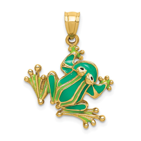 Gold Polished Reptile Pendants