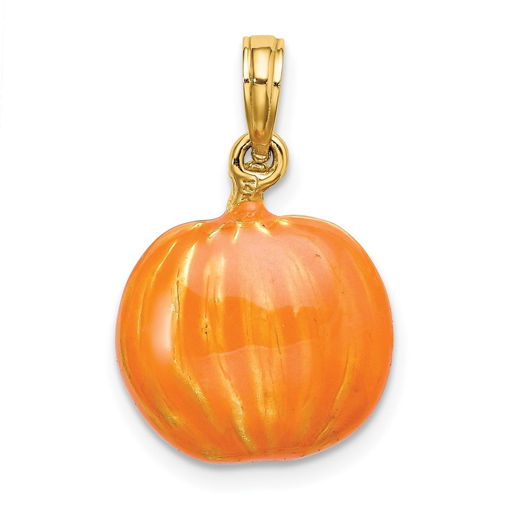 Gold Polished Halloween Pendants