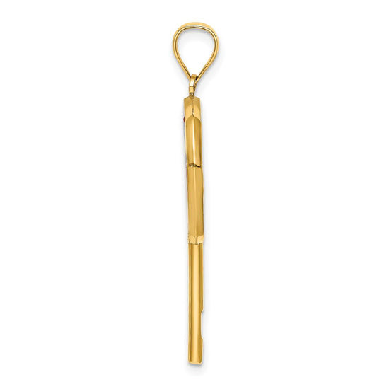 14K 3-D Multi-Color Enameled Lollipop Charm