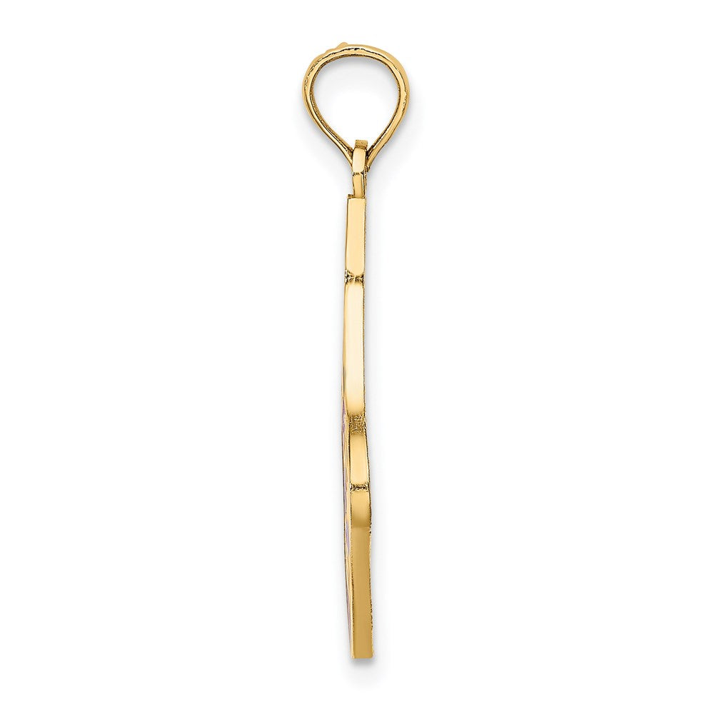 Gold Polished Christmas Pendants