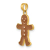 Gold Polished Christmas Pendants