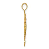 Gold Polished Seahorse Pendants