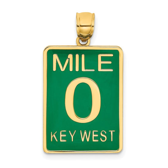 Gold Polished Key West Pendants