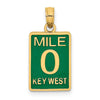 Gold Polished Key West Pendants