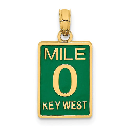 Gold Polished Key West Pendants