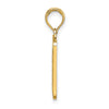 14K Enameled Bingo Card Charm