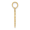 14K LOVE In Heart Charm