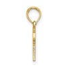 14K Hands Forming a Heart Charm