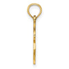 14K Dollar Sign Charm
