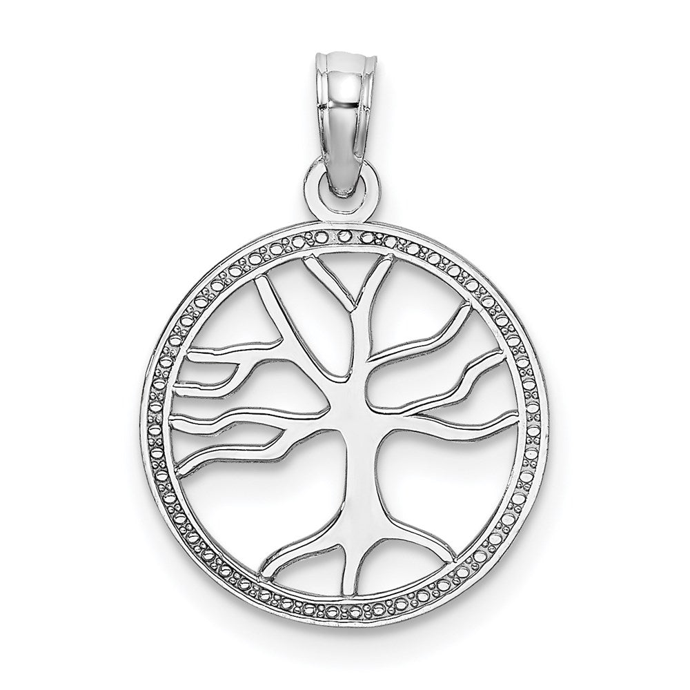 Gold Polished Tree of Life Pendants