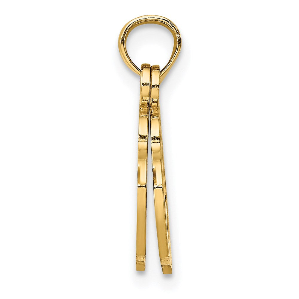 Gold Polished First Responder Pendants
