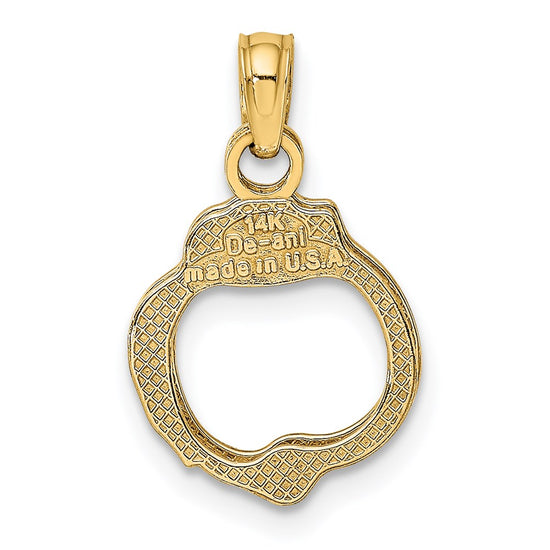 Gold Polished First Responder Pendants