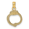 Gold Polished First Responder Pendants