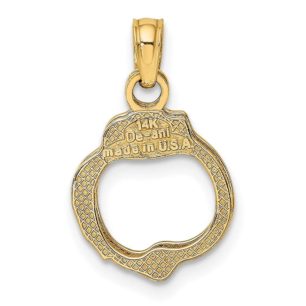 Gold Polished First Responder Pendants