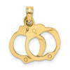 Gold Polished First Responder Pendants