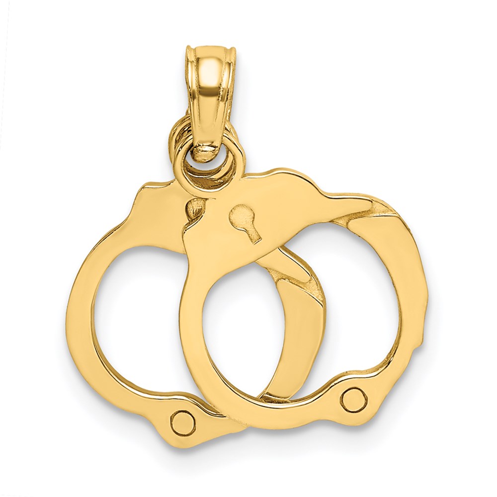 Gold Polished First Responder Pendants