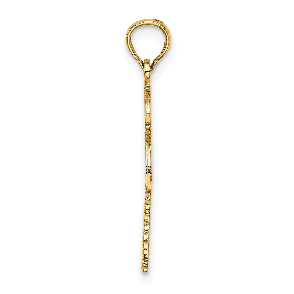 14K Palm Tree with Cactus Charm