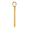 14K Jack of Hearts Playing Card Charm