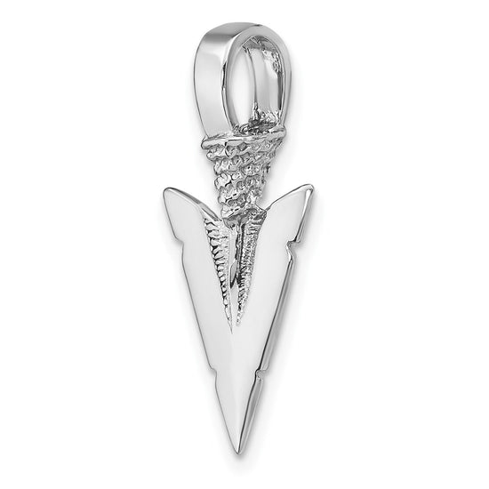 Gold Polished Arrow Pendants