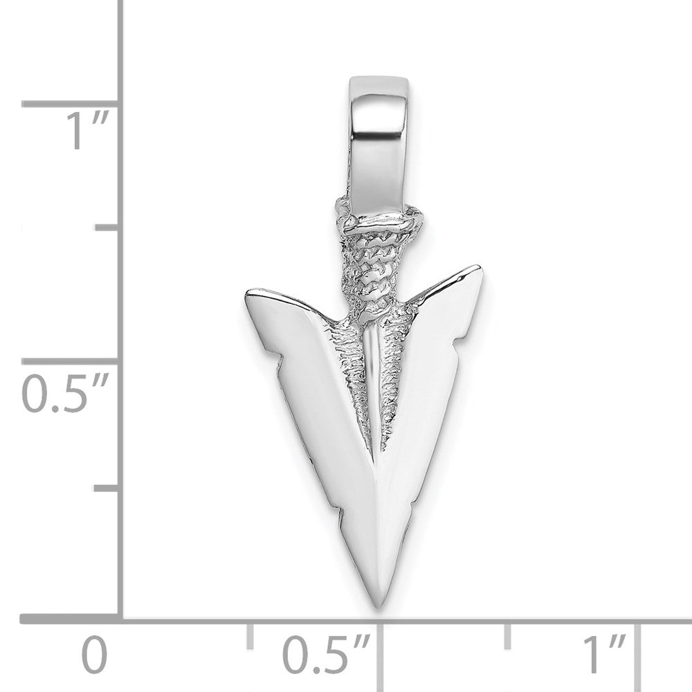 Gold Polished Arrow Pendants