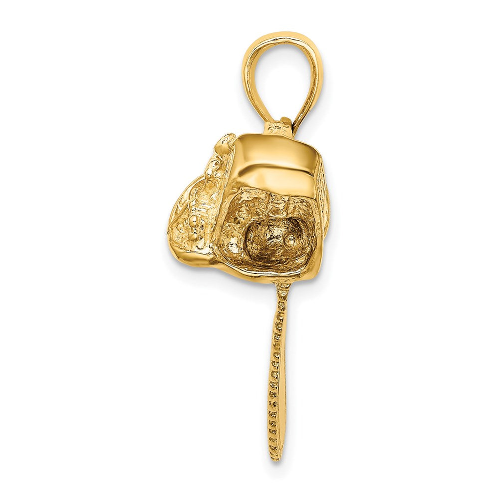 Gold Polished Tool Pendants