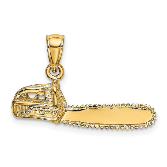 Gold Polished Tool Pendants