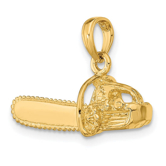 Gold Polished Tool Pendants
