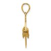 14K SAN FRANCISCO with Cable Car Charm