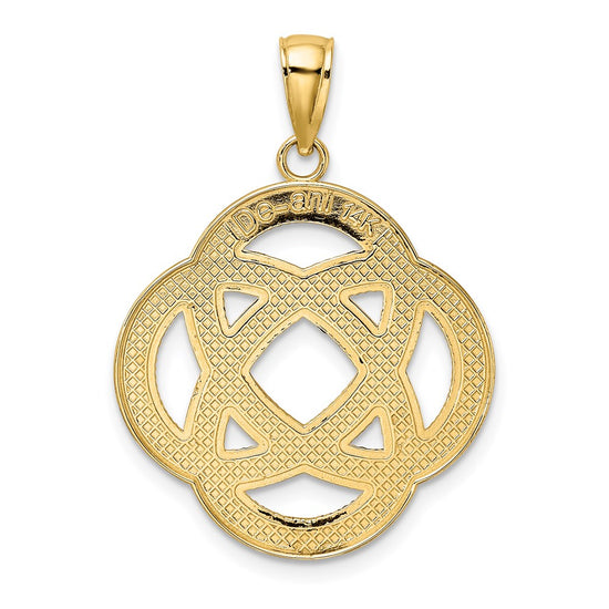 Gold Polished Celtic Knot Pendants
