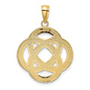 Gold Polished Celtic Knot Pendants