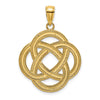 Gold Polished Celtic Knot Pendants