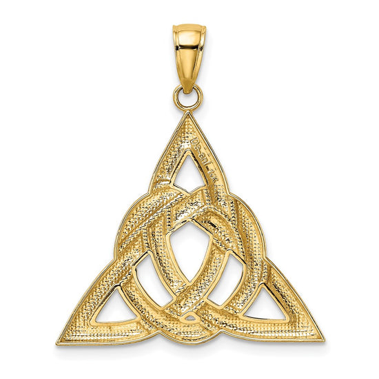 Gold Polished Celtic Knot Pendants