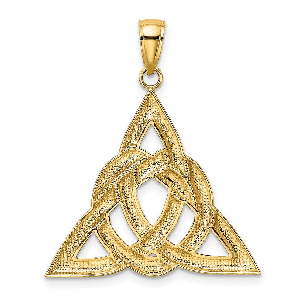 Gold Polished Celtic Knot Pendants
