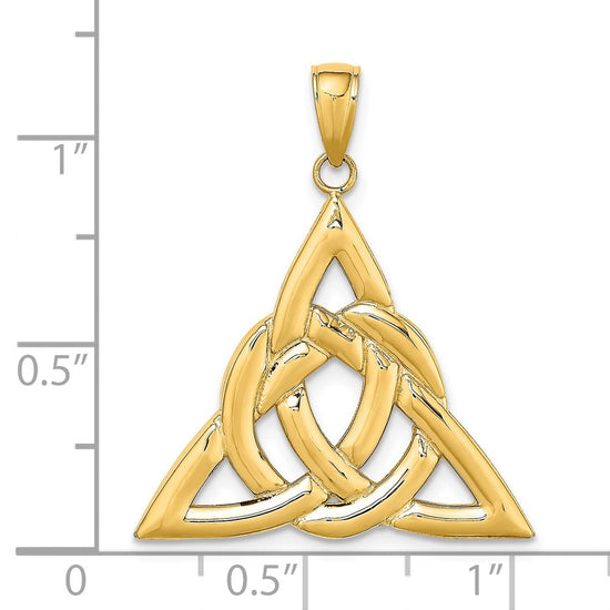 Gold Polished Celtic Knot Pendants