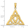 Gold Polished Celtic Knot Pendants