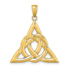 Gold Polished Celtic Knot Pendants