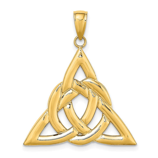 Gold Polished Celtic Knot Pendants