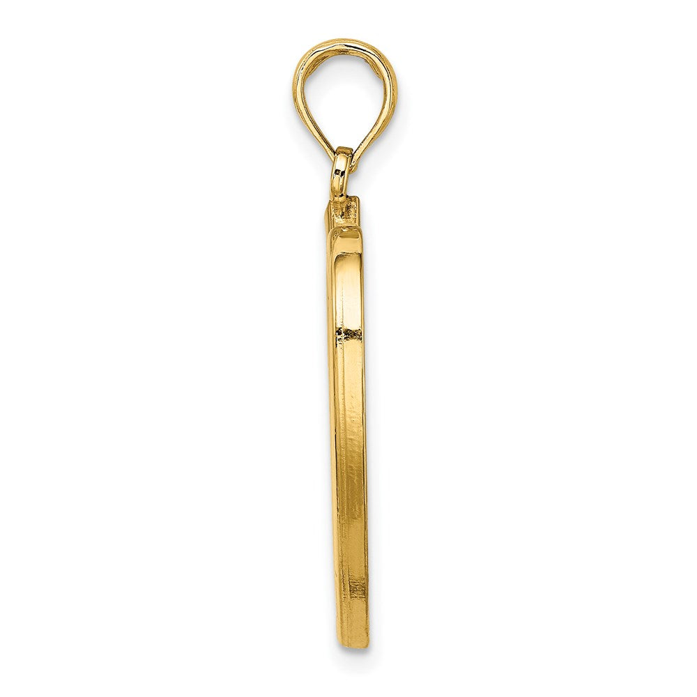 Gold Polished Celtic Knot Pendants