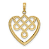 Gold Polished Celtic Knot Pendants