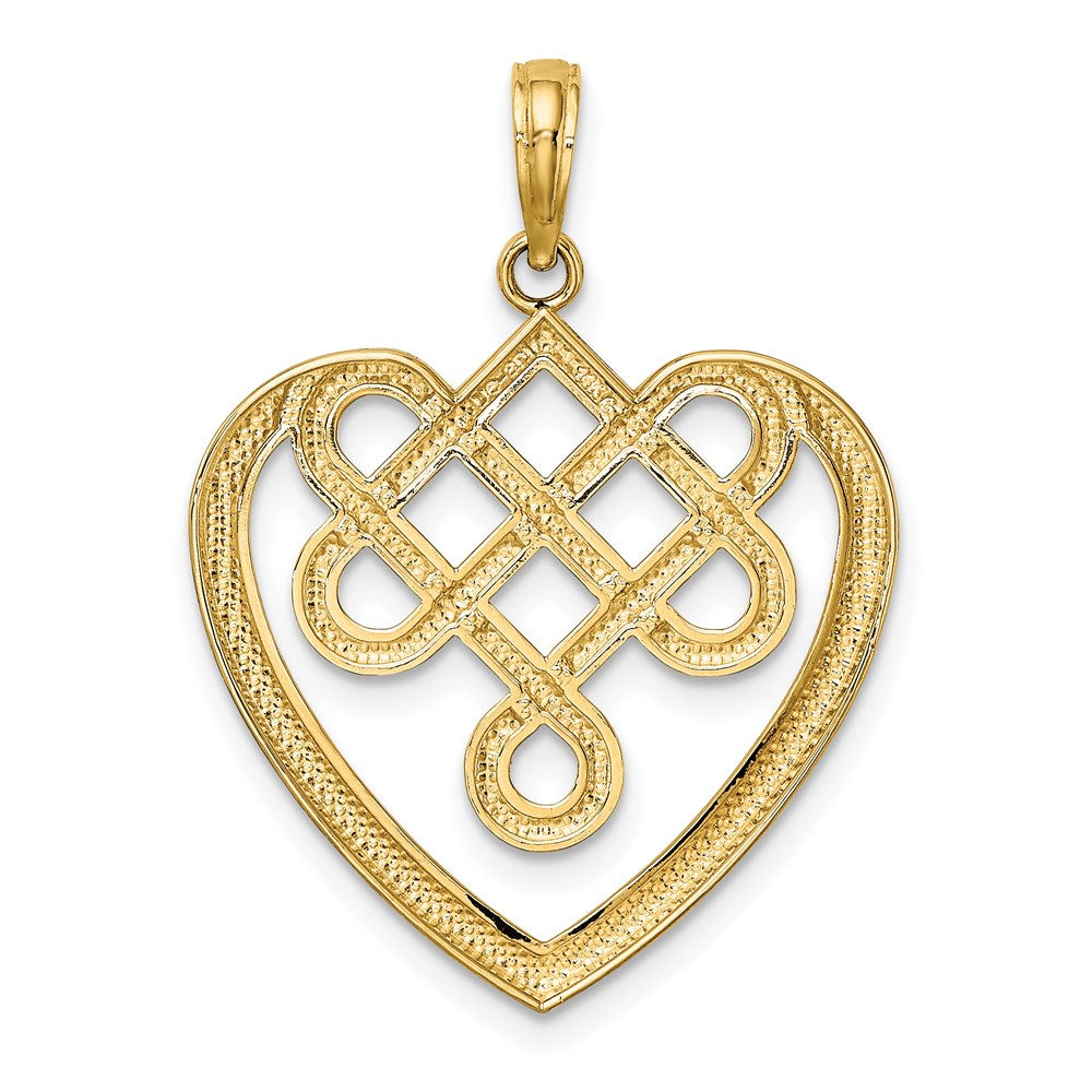 Gold Polished Celtic Knot Pendants
