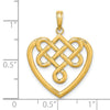 Gold Polished Celtic Knot Pendants