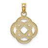 Gold Polished Celtic Knot Pendants