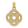 Gold Polished Celtic Knot Pendants